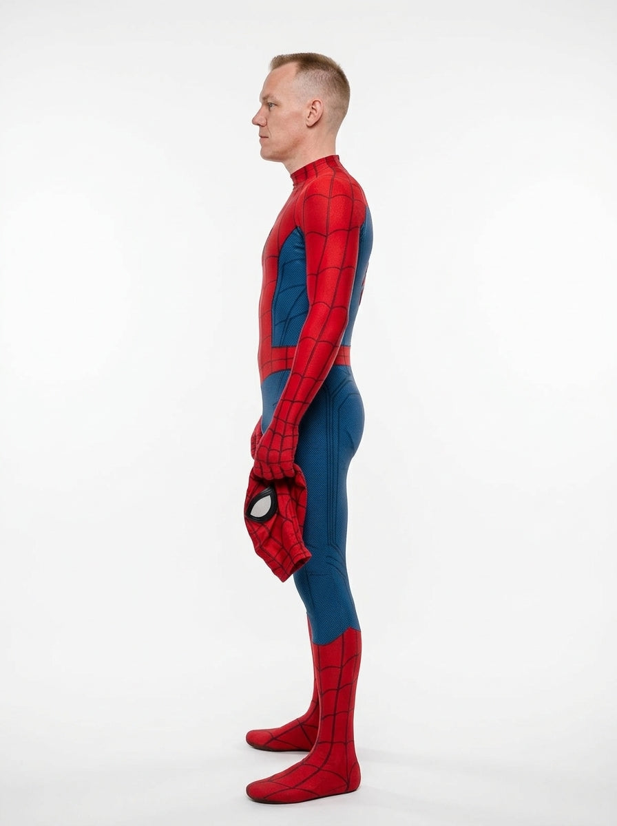 Spider-Man Costume - athletic suit full body view