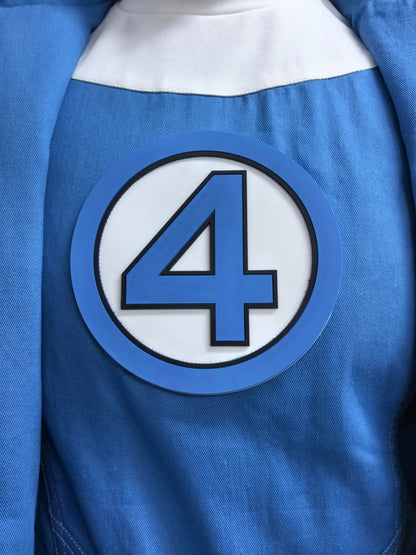 Fantastic Four Costume for Adults - Blue Superhero Team Suit