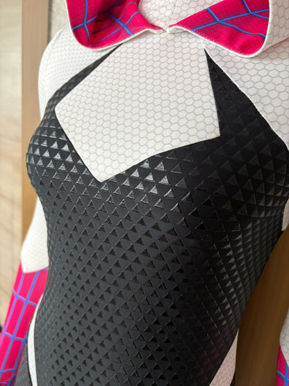 Spider-Gwen Costume for Women - Spider-Verse Bodysuit