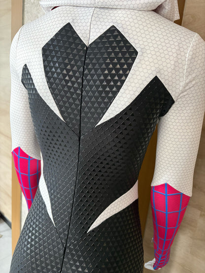 Spider-Gwen Costume for Women - Spider-Verse Bodysuit