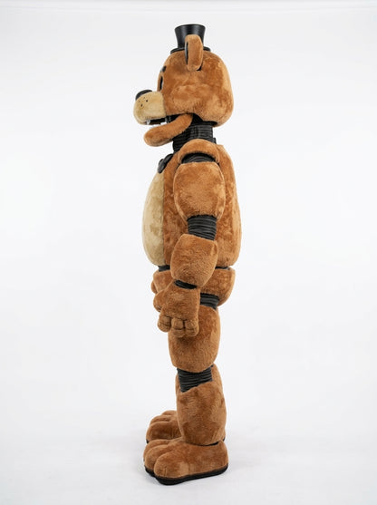 Freddy Fazbear costume for adults, side profile