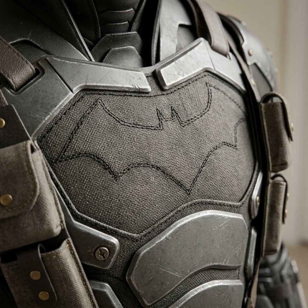 Armored Batman Costume for Men - Dark Knight Muscle Suit