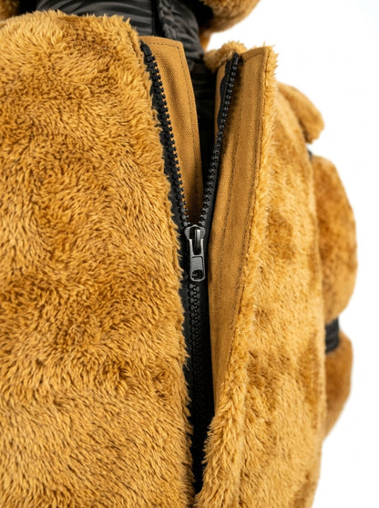 Freddy Fazbear costume for adults, zipper close-up