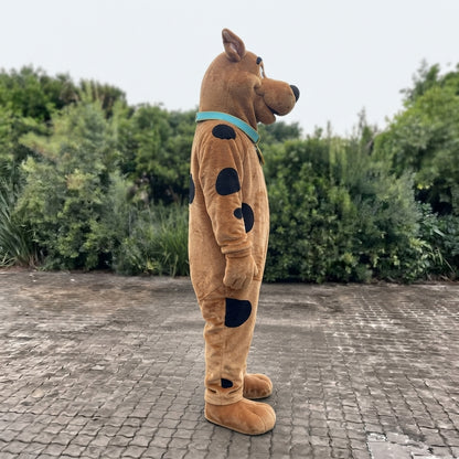 Scooby-Doo Costume for Adults - Cartoon Dog Jumpsuit