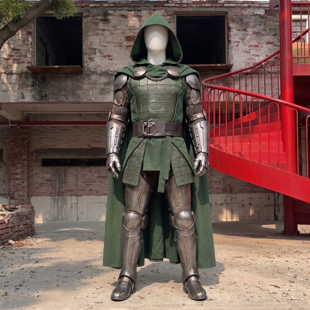 Doctor Doom Costume for Men - Marvel Villain Armor and Mask