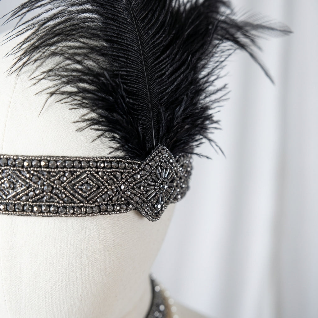 1920s Flapper Dress - Gatsby Sequin Party Costume Dress