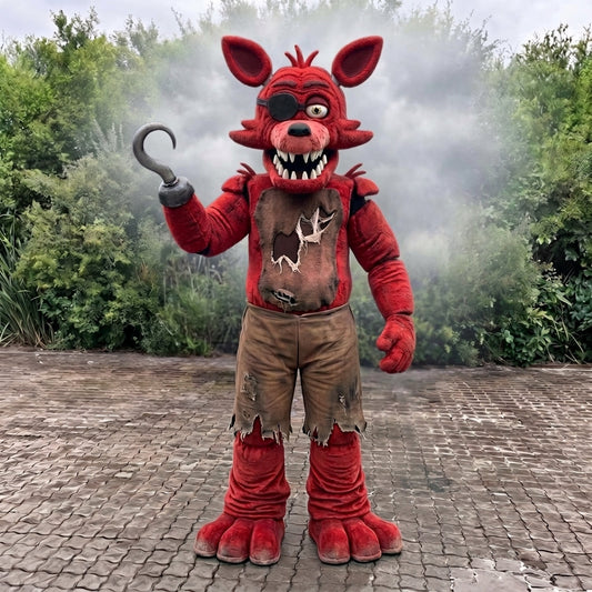 Foxy Costume for Adults - FNAF Pirate Fox Animatronic Suit