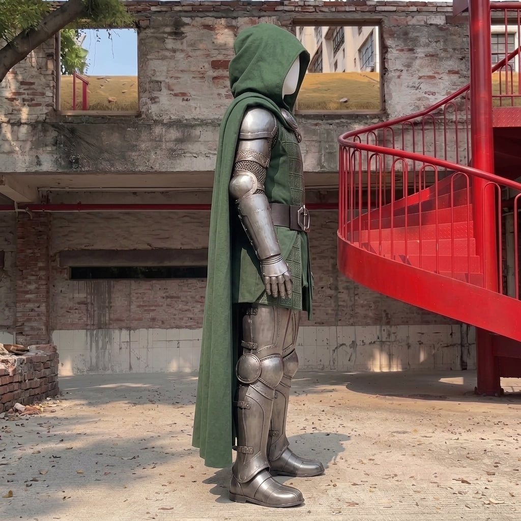 Doctor Doom Costume for Men - Marvel Villain Armor and Mask