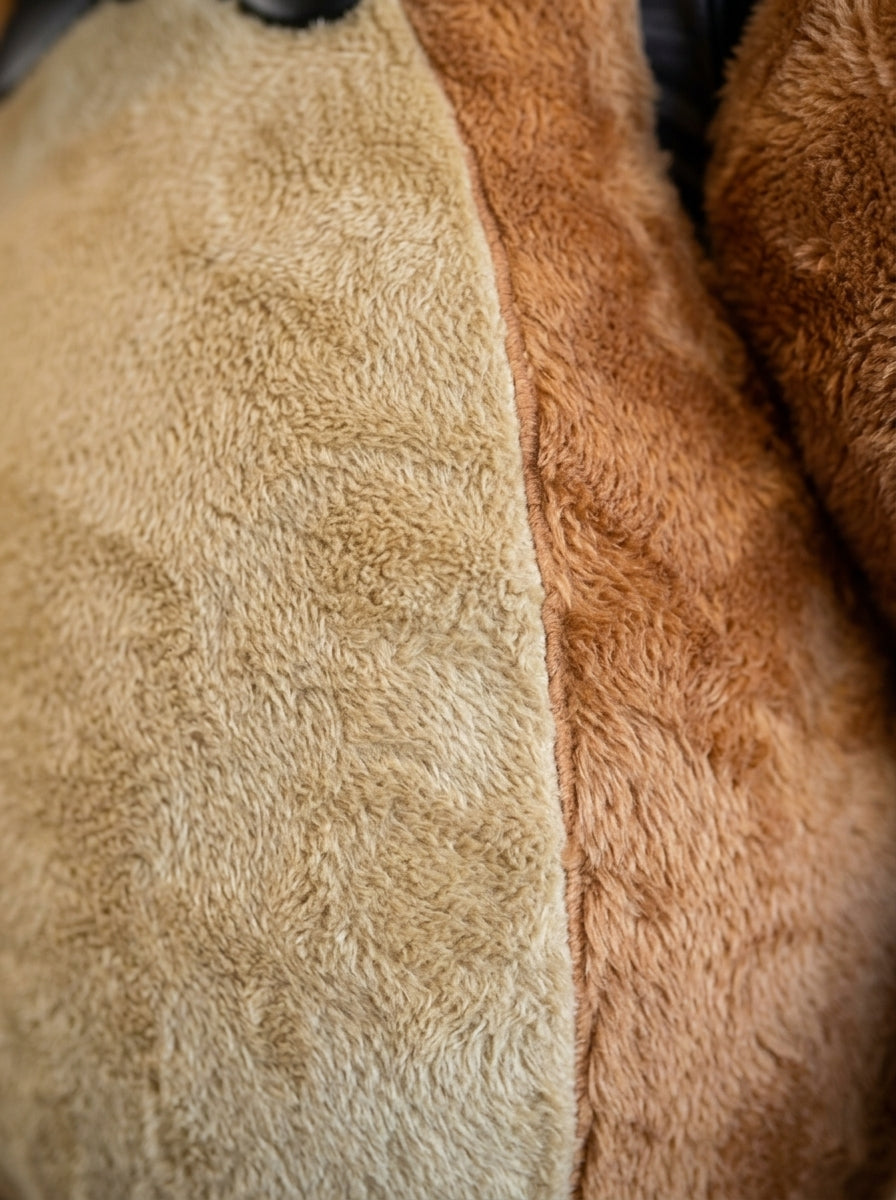 Freddy Fazbear costume for adults, plush fur macro
