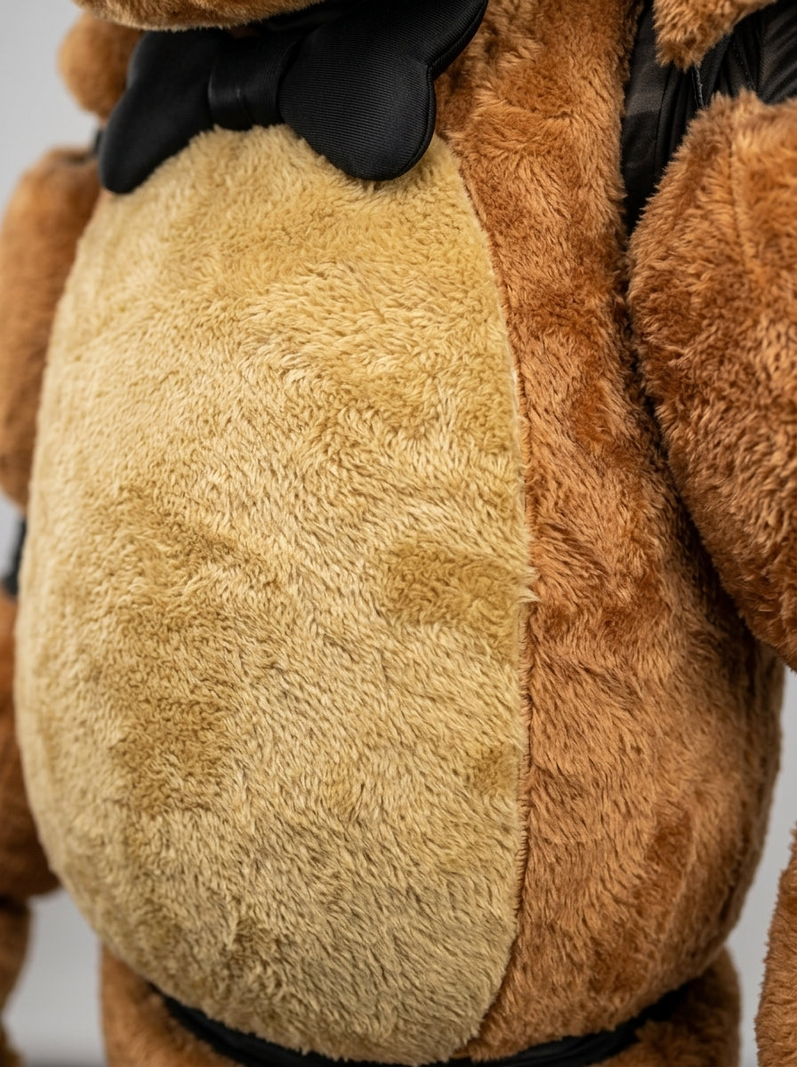 Freddy Fazbear costume for adults, fur texture macro