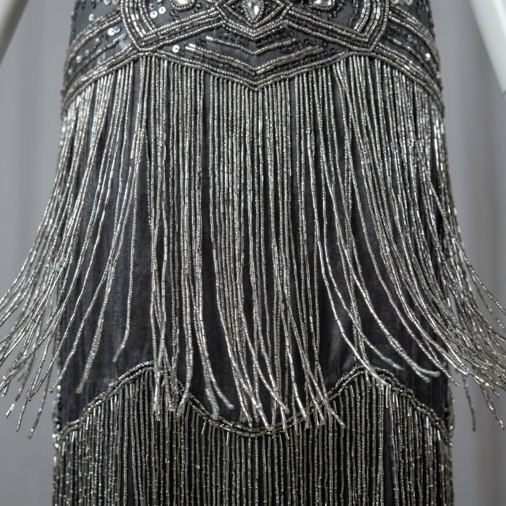 1920s Flapper Dress - Gatsby Sequin Party Costume Dress