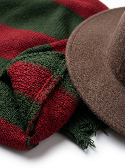Men's Freddy Krueger Costume - fabric close-up