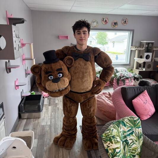 Freddy Fazbear Costume for Adults - FNAF Bear Animatronic Suit