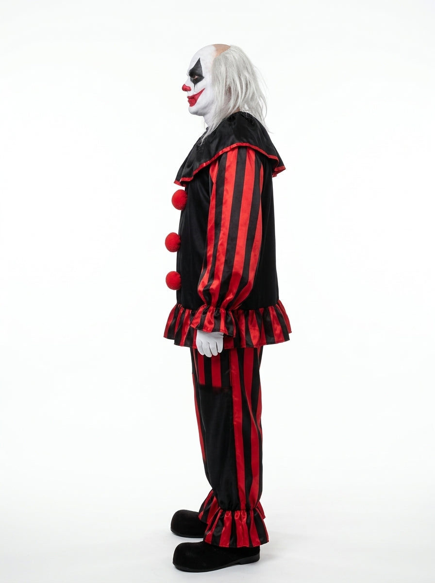 Evil Clown Costume - model standing, full body