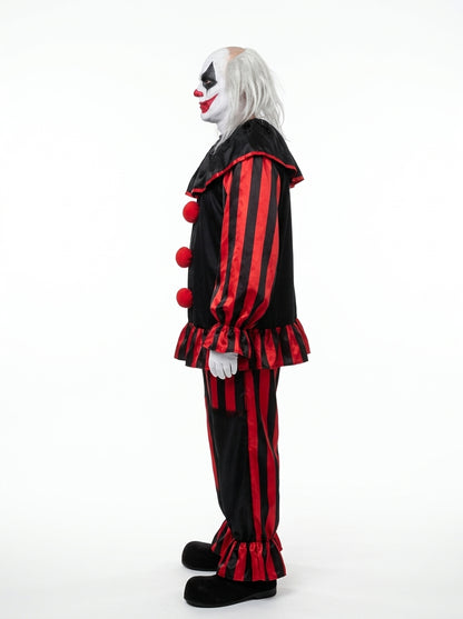 Evil Clown Costume - model standing, full body
