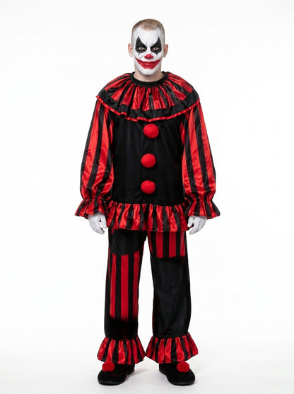 Evil Clown Costume - alternate full body view