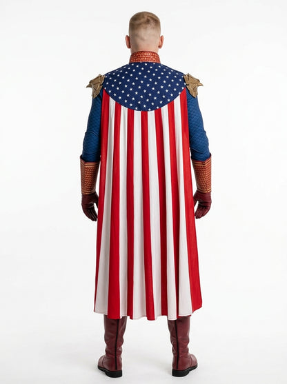 Homelander Costume - back view with cape