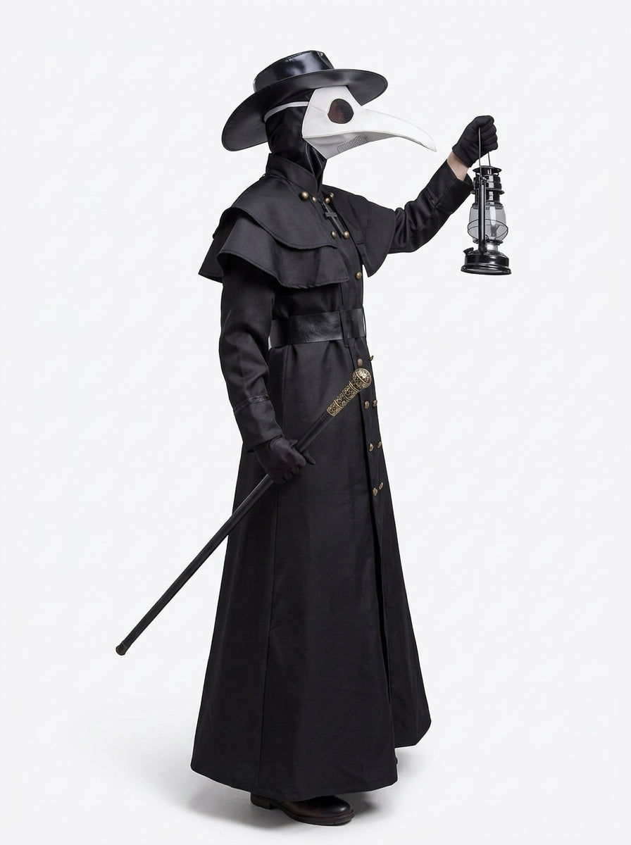 Plague Doctor Costume - studio full body view