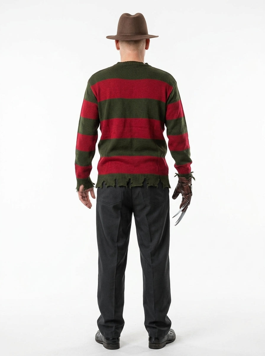 Men's Freddy Krueger Costume - studio full body view