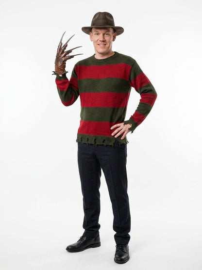 Men's Freddy Krueger Costume - model posing