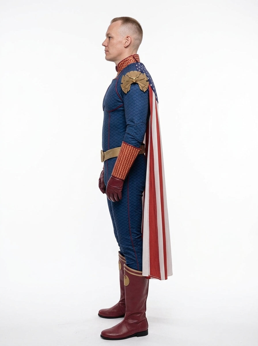Homelander Costume - side profile view