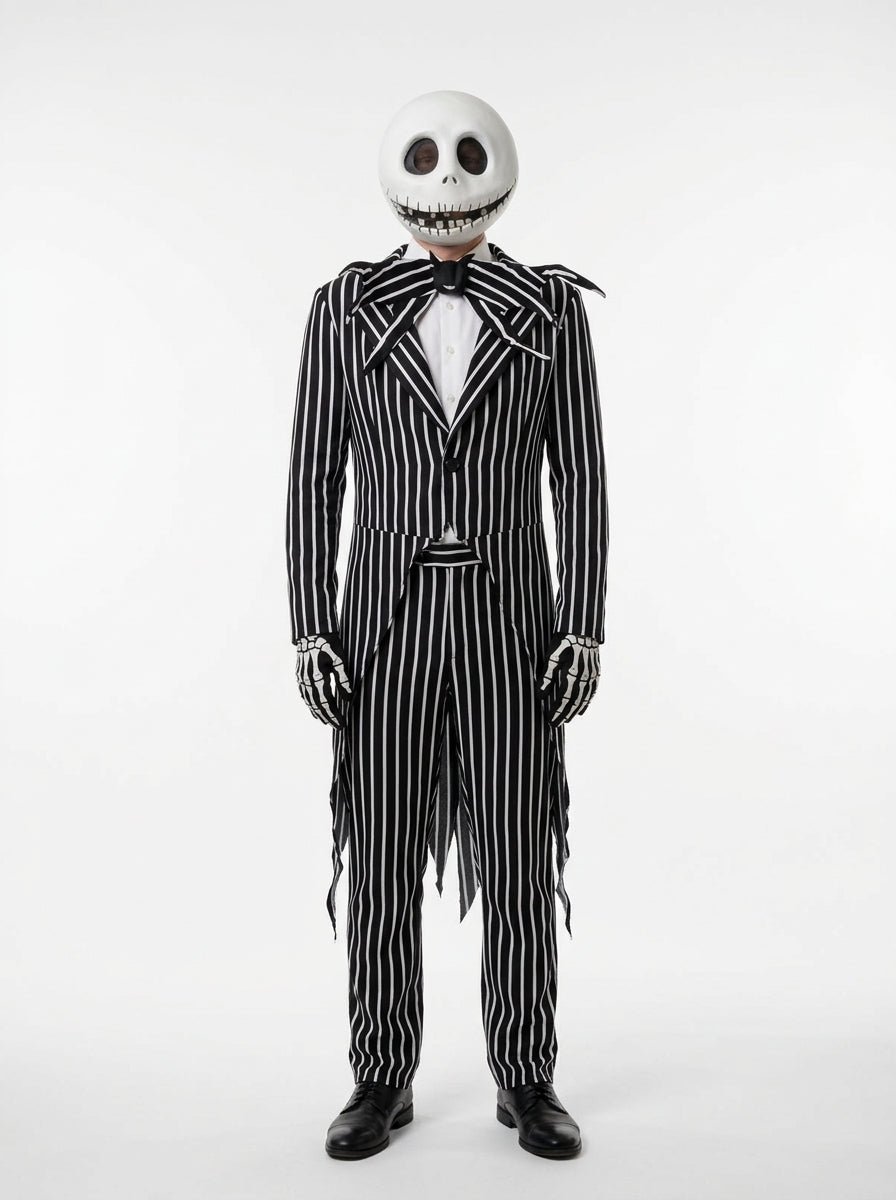 Jack Skellington Costume - model standing, full body