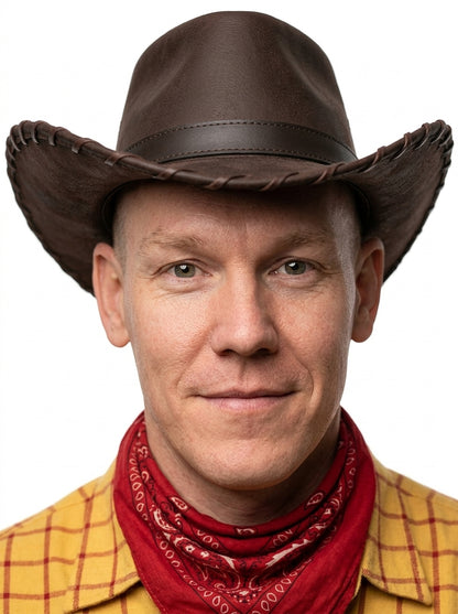 Woody Costume - cowboy hat detail