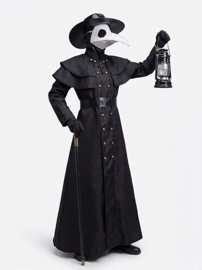 Plague Doctor Costume - model posing, full body