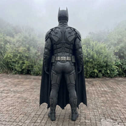 Batman Costume for Men - Dark Knight Superhero Suit with Cape