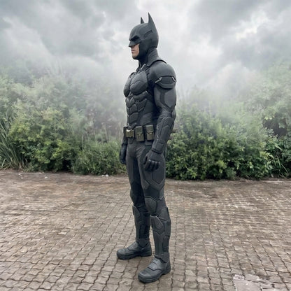 Batman Costume for Men - Dark Knight Superhero Suit with Cape