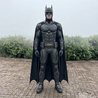 Batman Costume for Men - Dark Knight Superhero Suit with Cape