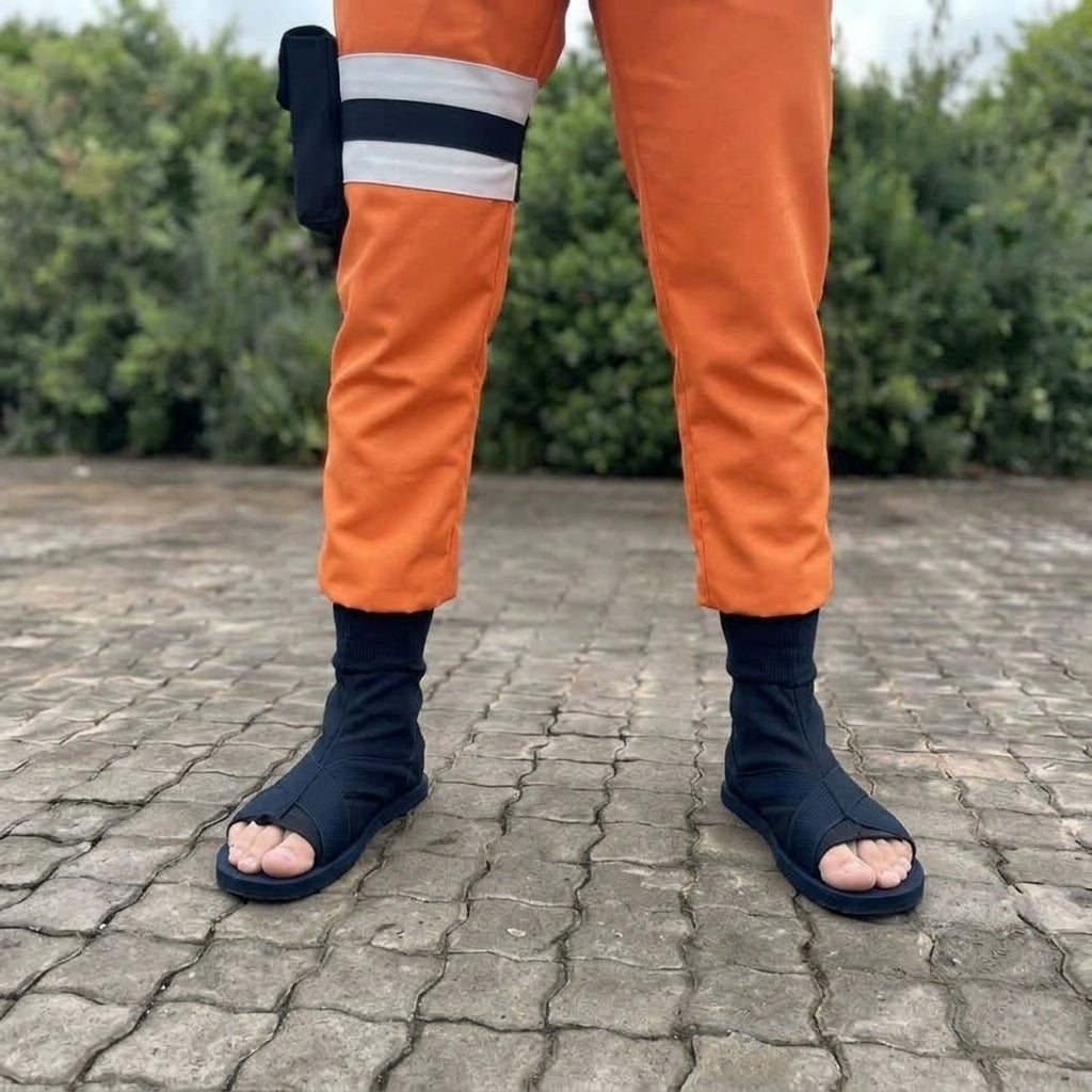 Naruto Costume for Adults - Orange Ninja Anime Jumpsuit