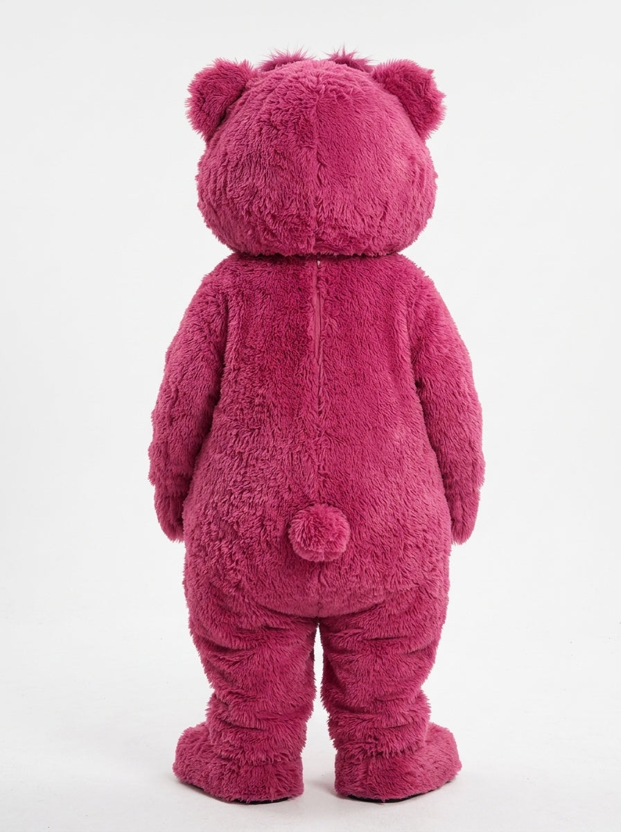 Lotso Bear Costume - mascot rear view