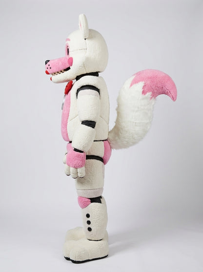 Funtime Foxy costume for adults, side profile
