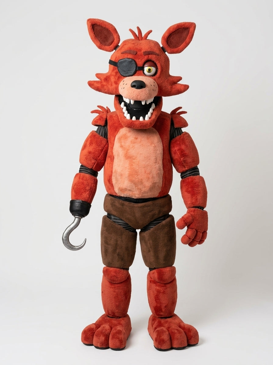 Foxy costume for adults, standing pose