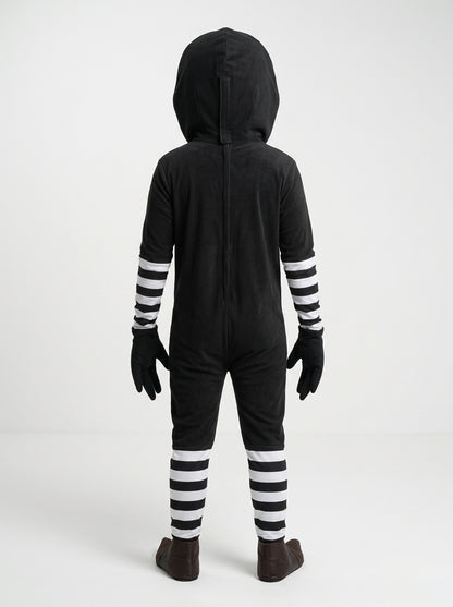 the Puppet costume for adults, rear view