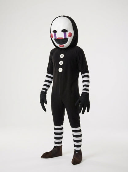 the Puppet costume for adults, full body standing pose