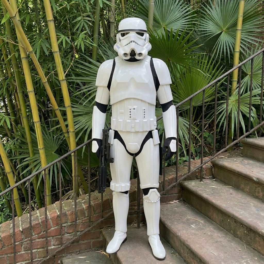 Sci-Fi Trooper Costume for Adults - Armored Soldier Suit