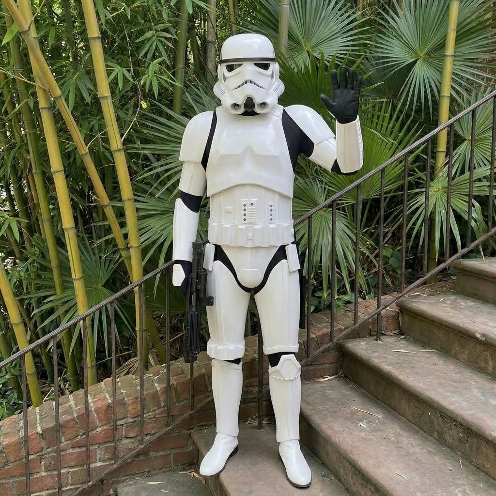 Sci-Fi Trooper Costume for Adults - Armored Soldier Suit
