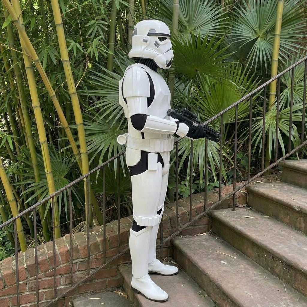 Sci-Fi Trooper Costume for Adults - Armored Soldier Suit