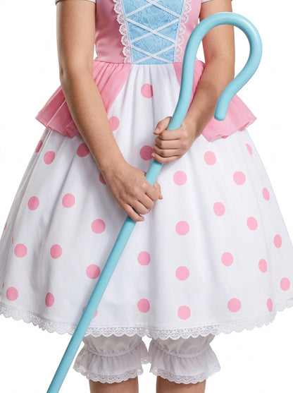 Bo Peep Costume - light blue staff detail
