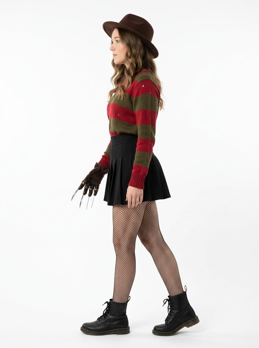 Freddy Krueger Costume - side profile view