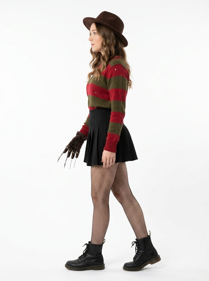 Freddy Krueger Costume - side profile view