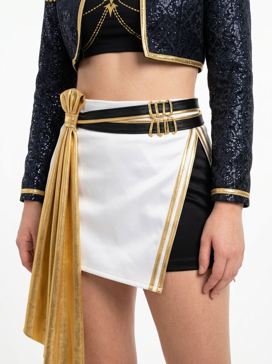 Huntrix Stage Costume - jacket and skirt view