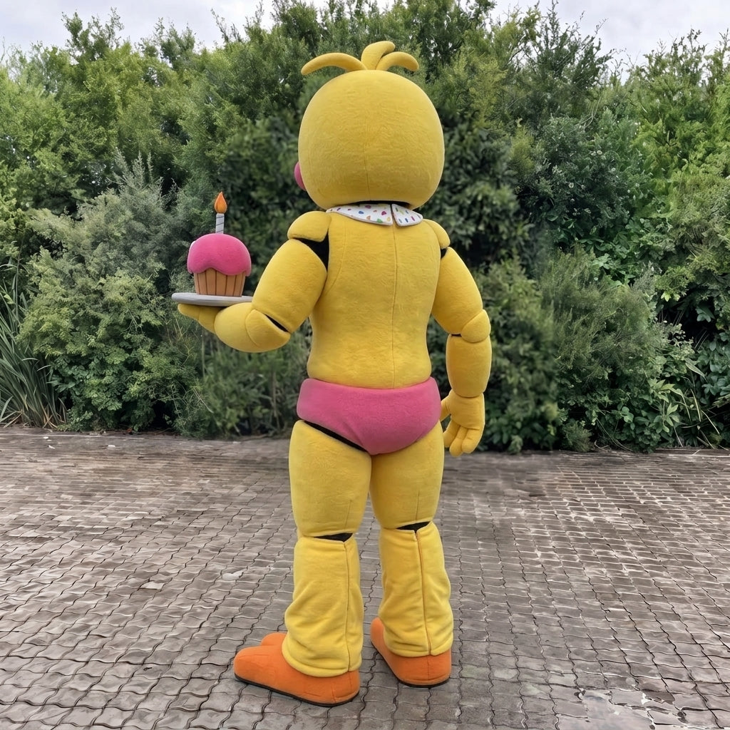 Chica Costume for Adults - FNAF Yellow Chicken Animatronic Suit