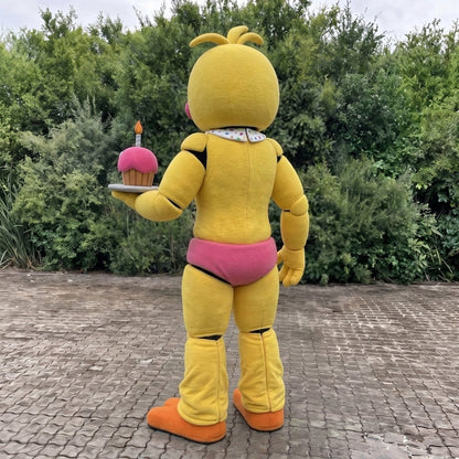 Chica Costume for Adults - FNAF Yellow Chicken Animatronic Suit