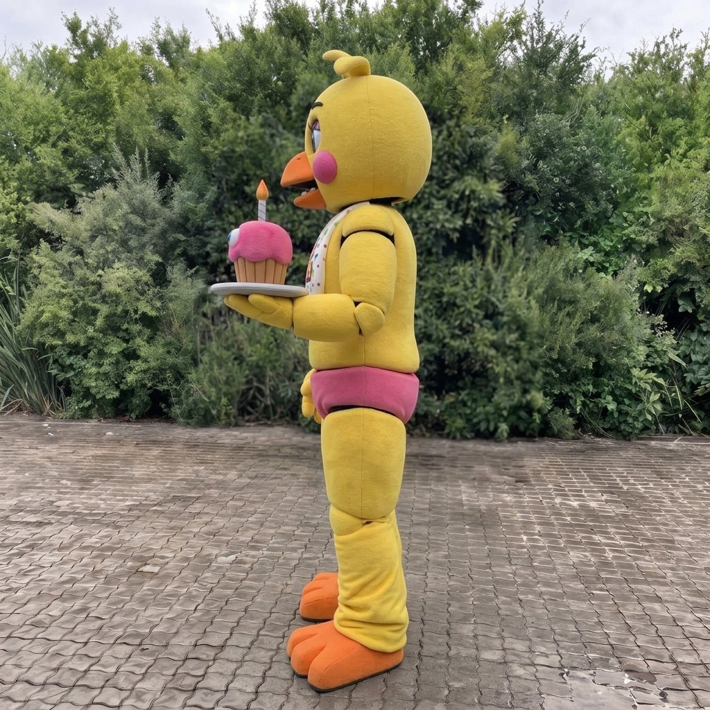 Chica Costume for Adults - FNAF Yellow Chicken Animatronic Suit