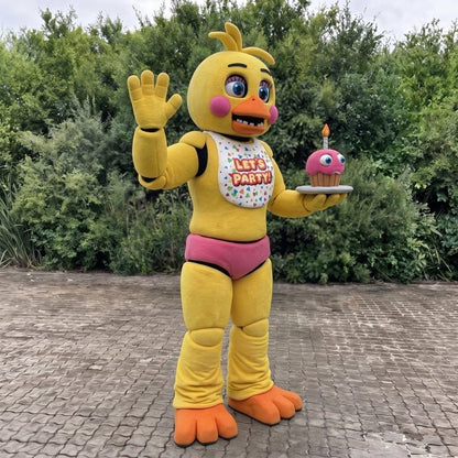 Chica Costume for Adults - FNAF Yellow Chicken Animatronic Suit