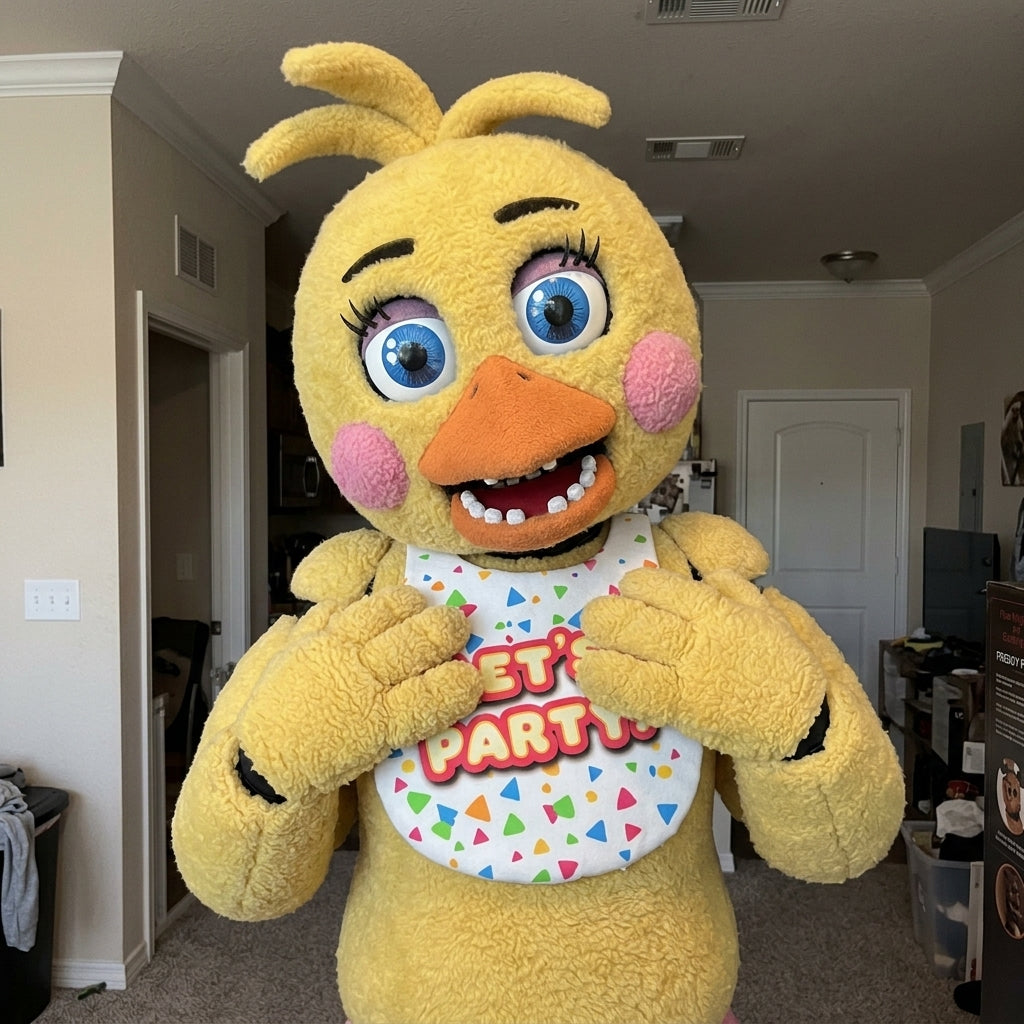 Toy Chica costume full body posing